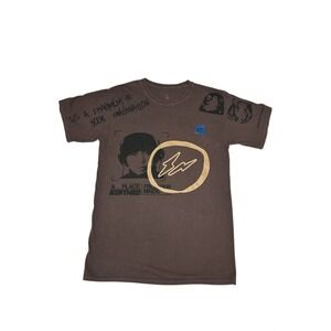 Travis Scott x Fragment Design x Cactus Jack "Manifest" T-Shirt - Brown - Size M